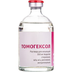 Томогексол р-р д/ин. 350мг йода/мл фл. 100мл №1