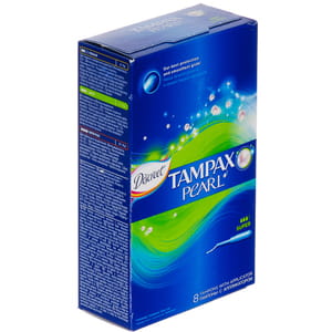 Тампоны женские TAMPAX (Тампакс) Discreet Pearl (Дискрит перл) Super (Супер) с аппликатором 8 шт