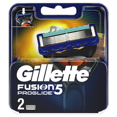 Касети змінні для гоління GILLETTE Fusion (Жіллет Фьюжин) ProGlide (Проглайд) 2 шт