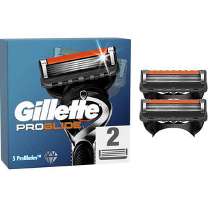 Кассеты сменные для бритья GILLETTE Fusion (Жиллет Фьюжин) ProGlide (Проглайд) 2 шт