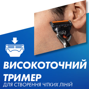 Кассеты сменные для бритья GILLETTE Fusion (Жиллет Фьюжин) ProGlide (Проглайд) 2 шт