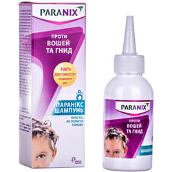 Шампунь для волос Параникс противопедикулёзный (от вшей и гнид) флакон 100 мл