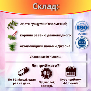 Ідеал пілюлі для контроля маси тіла флакон 60 шт