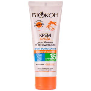 Крем-флюїд для обличчя і тіла БІОКОН SPF-35 75 мл