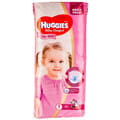 Підгузки для дітей HUGGIES (Хагіс) Ultra Comfort Mega (Ультра комфорт мега) 5 для дівчаток від 12 до 22 кг 56 шт