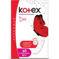 Прокладки ежедневные женские KOTEX (Котекс) Deo (Део) ультратонкие 60 шт