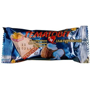 Батончик в глазури Гематовит Альбумин и Кокосовая стружка 40 г