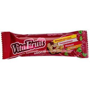 Батончик-мюслі Vita Fruit (Віта Фрут) Малина 25 г