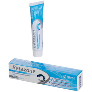 Бетазон крем 0.1 % туба 30 г