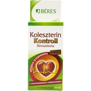 Береш Холестерин контроль таблетки для снижения холестерина в крови флакон 60 шт