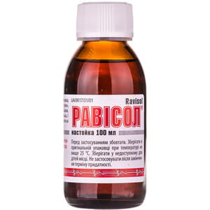 Равісол настойка 100мл