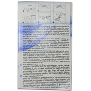 Ланцет медичний стерильний Droplet (Дроплет) одноразового використання розмір голки 28G 200 шт