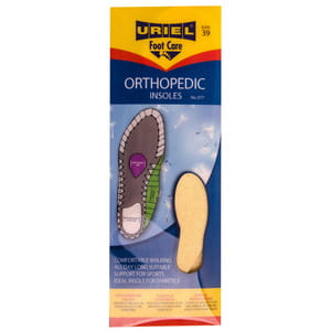 Стельки ортопедические URIEL (Уриель) модель 377 Ortho Sport Insoles спортивные размер 39
