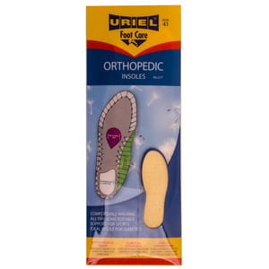 Стельки ортопедические URIEL (Уриель) модель 377 Ortho Sport Insoles спортивные размер 41