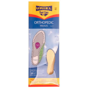 Стельки ортопедические URIEL (Уриель) модель 377 Ortho Sport Insoles спортивные размер 42