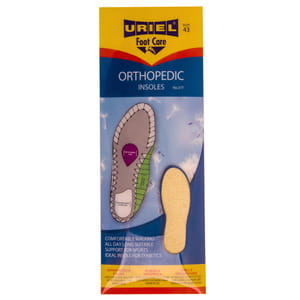 Устілки ортопедичні URIEL (Уріель) модель 377 Ortho Sport Insoles спортивні розмір 43