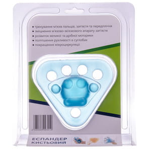 Эспандер кистевой тяжелый голубой ASA355-H