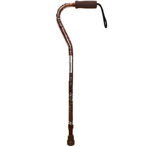 Трость алюминиевая регулируеая по высоте дугообразная KJT924 RD-OP-S03