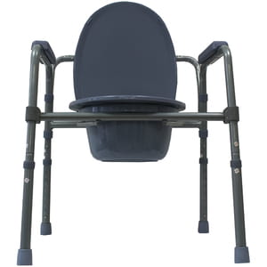 Кресло-туалет с санитарным оснащение регулируемое по высоте KJT717 RD-CARE