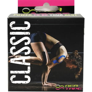 Бинт медицинский эластичный кинезиологический тейп REA TAPE (Рай Тейп) классический цвет розовый размер 5м х 5см 1 шт