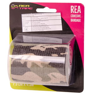 Бинт медицинский эластичный когезивный REA TAPE (Рай Тейп) камо цвет зеленый размер 4,5м х 7,5см 1 шт