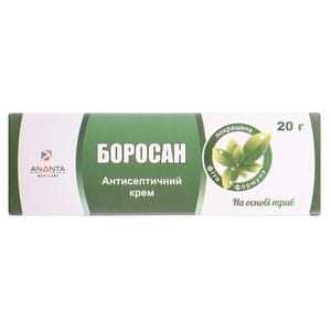 Боросан крем антисептический для кожи на основе трав туба 20 г