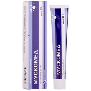 Мускомед крем 2,5мг/г туба 30г