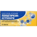 Левоцетиризин-Астрафарм табл. п/о 5мг №10