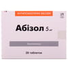Купить Абизол табл. 5мг №28 Абизол табл. 5мг №28