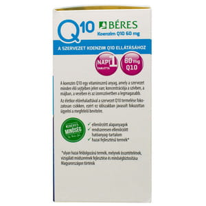 Береш Коензим Q10 таблетки по 60 мг флакон 60 шт
