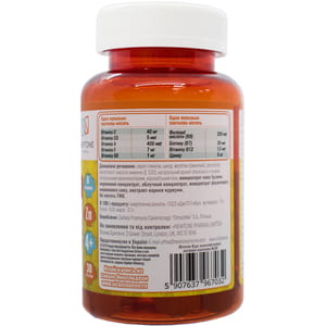 Пастилки желейні Vitatone Kids (Вітатон Кідс) з вітаміном С, вітаміном Д3 та цинком банка 30 шт