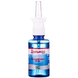 Спрей для носа Дельмар изотонический раствор морской воды для очищения и увлажнения носа  50 мл БНДС