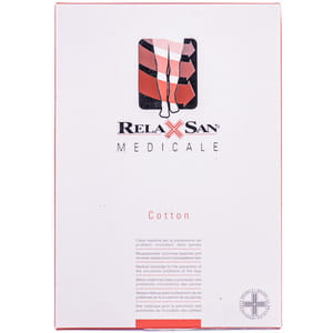 Гольфи RELAXSAN (Релаксан) бавовна відкритий носок (23-32мм) розмір 2 бежеві