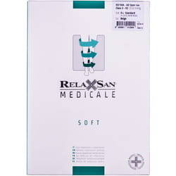 Гольфы RELAXSAN (Релаксан) Soft открытый носок (23-32 мм) размер 3 бежевые