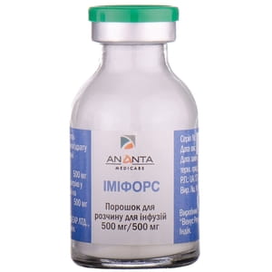 Имифорс пор. д/р-ра д/ин. 500мг/500мг фл. №1