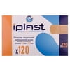 Пластырь медицинский Iplast (Ай Пласт) бактерицидный на хлопковой основе гипоаллергенный размер 1,9 см x 7,2 см 120  шт