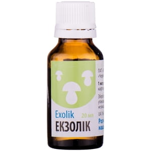 Экзолик р-р накож. 1% фл. 20мл
