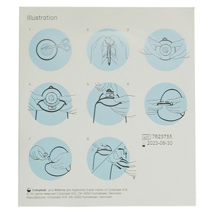 Пластина Coloplast (Колопласт) 13171 Alterna для калоприеников двухкомпонентных Long Wear фланець 40 мм размер для вырезания 10 - 35 мм 5 шт