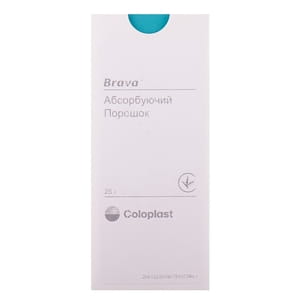 Порошок абсорбуючий Coloplast (Колопласт) Brava 1907 для догляду за стомою флакон 25 г