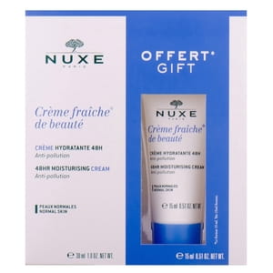 Набір NUXE (Нюкс) Крем-фреш зволожуючий крем 30 мл + Крем-фреш зволожуючий крем 15 мл