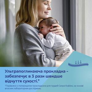 Прокладки для груди лактационные CANPOL (Канпол) артикул 1/653 одноразовые 30 шт