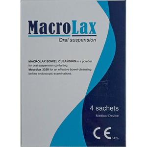 Макролакс порошок для оральної суспензії при закрепах та коліках в пакетах по 60 г 4 шт