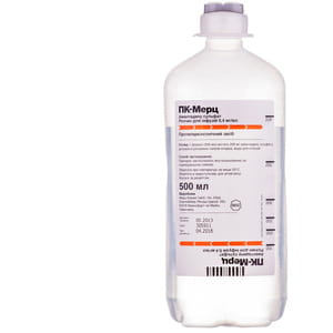 ПК-Мерц р-р д/инф. 0,4мг/мл фл. 500мл №2