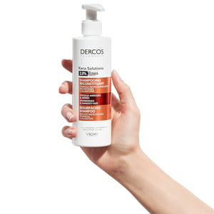 Шампунь для волосся VICHY (Віши) Dercos Kera-Solution (Деркос Кера Солюшнз) для реконструкції поверхні пошкодженного ослабленого волосся 250 мл