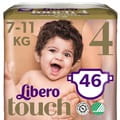 Підгузки для дітей LIBERO (Ліберо) Touch 4 з масою від 7 до 11 кг 46 шт