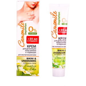 Крем для депиляции Camomile Depilation (Камомайл Дэпилэйшин) в зоне бикини 125 мл