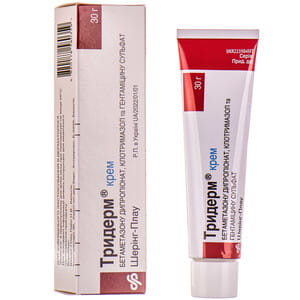 Тридерм крем туба 30г