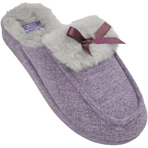 Тапочки женские HOME STORY (Хоум стори) 91720-АС комнатные анатомические цвет пурпурный размер 39 1 пара