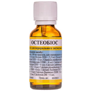 Остеобіос крап. д/перорал. заст. фл. 30мл