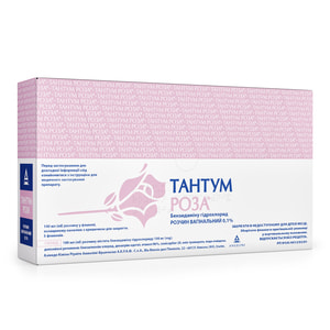 Тантум Роза р-р вагинал. 0,1% фл. 140мл №5